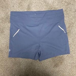 Athleta gray shorts